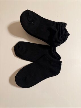 Women’s Ankle Medium Black No-Show Socks - 10 Pack NWOT
